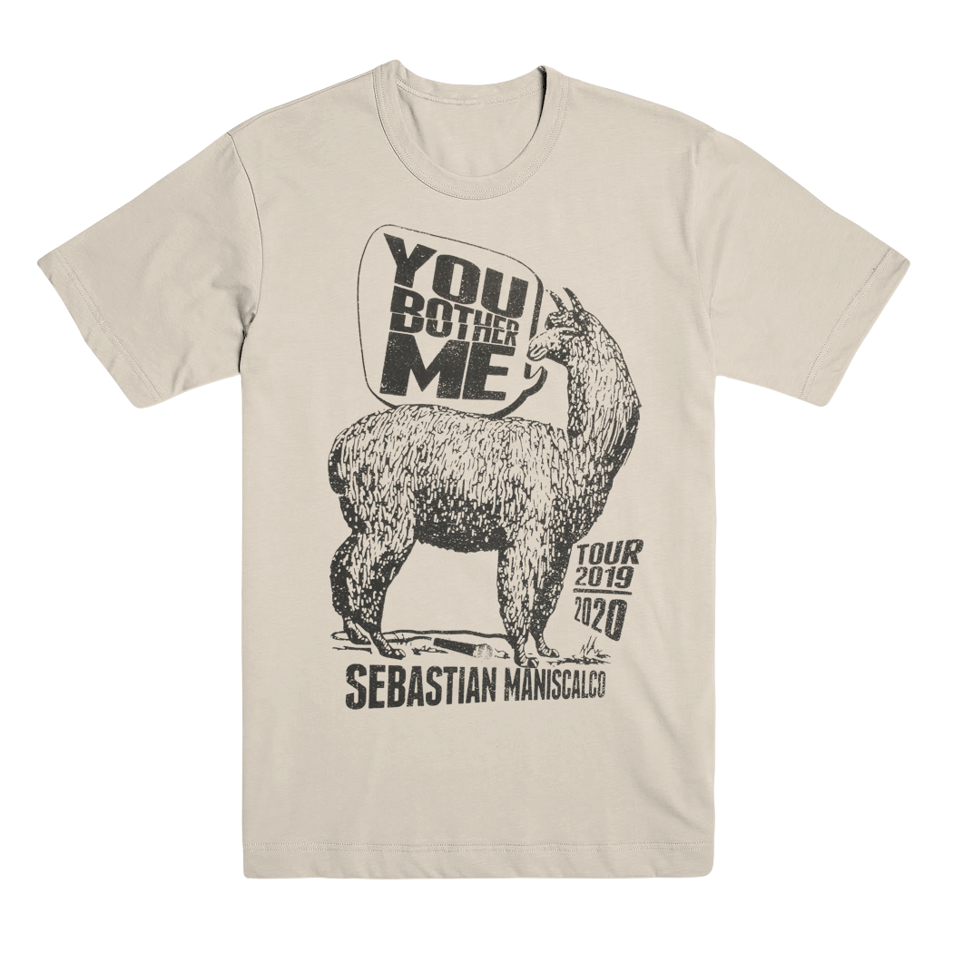 You Bother Me Alpaca T-Shirt - Beige