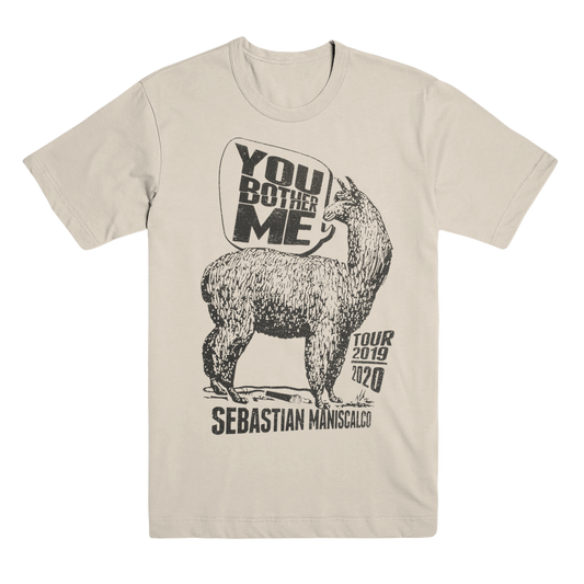 You Bother Me Alpaca T-Shirt - Beige