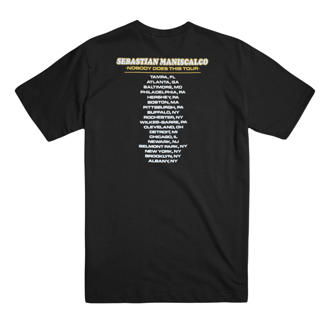 Nobody Does This Tour T-Shirt - Black