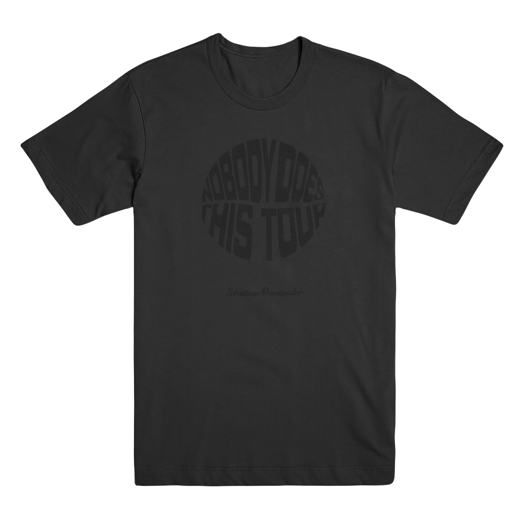 Nobody Does This Tour T-Shirt - Dark Gray