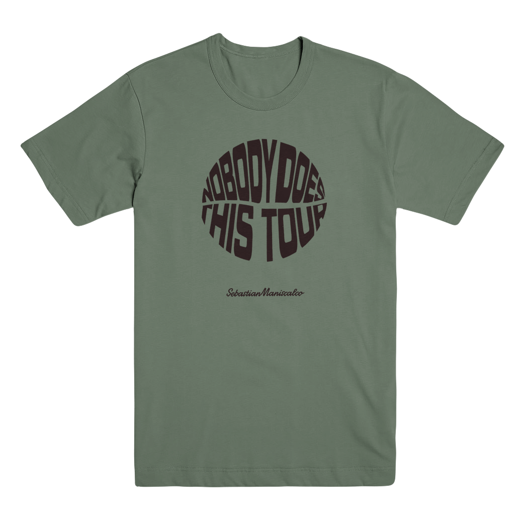 Nobody Does This Tour T-Shirt - Light Green